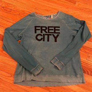 Free city sweatshirt size large- yummy soft